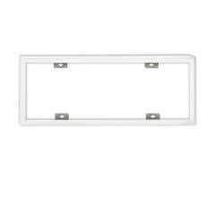 ISOLED Aufbaurahmen wei� RAL 9016 f�r LED Panel Backlight L:1200 x B:300 x H:70 mm steckbare Schnell