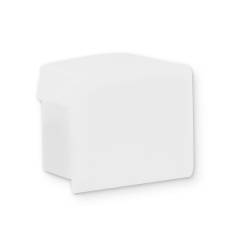Endkappe EC81W wei� f�r Profil SURF10, 1 STK