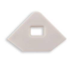Endkappe EC97 f�r Profil CORNER11n mit Kabeldurchf�hrung, 1 STK