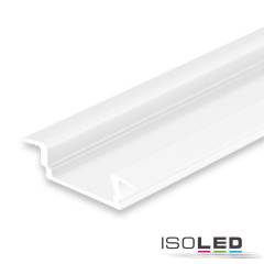 LED Einbauprofil DIVE12 FLAT Aluminium pulverbeschichtet wei� RAL 9010, 300cm