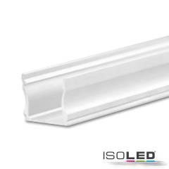 LED Aufbauprofil PURE12 S Aluminium wei� RAL9010, 300cm