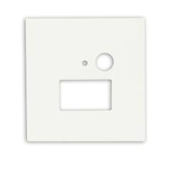 Cover eckig wei� eckiger Lichtauslass, f�r Wandeinbauleuchte Sys-Wall68 PIR Sensor