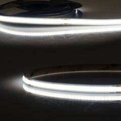 ISOLED LED Stripe COB MICRO Linear 8W/m, 4000K neutralwei�, 24V DC, opal, 5m