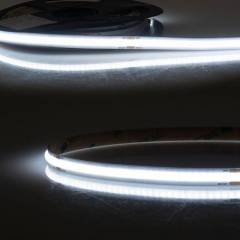 ISOLED LED Stripe COB MICRO Linear 8W/m, 6500K kaltwei�, 24V DC, opal, 5m