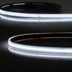 LED Stripe AQUA COB Linear 24V, 8W/m, 6500K kaltwei�, wasserdicht IP68, 5m