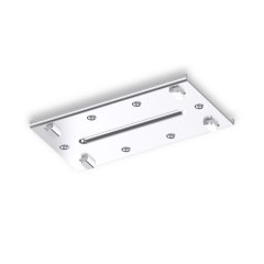 Verbinder f�r Deckenaufbauleuchte, Isoled Langfeldleuchte bei Aufputzmontage