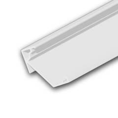 LED Eckprofil CORNER18 Aluminium wei� RAL9003, 200cm
