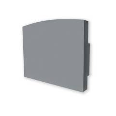 Endkappe EC225 f�r Profil MAXI-AB V2, grau, 1 STK