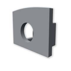 Endkappe EC226 f�r Profil MAXI-AB V2, grau, mit Kabeldurchf�hrung, 1 STK