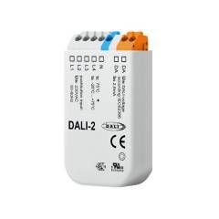 DALI Master-Steuerung Universal f�r 4 Adressen / 4 Gruppen via 4 Push-Taster, DALI-Bus Spannung