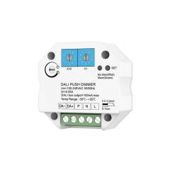 DALI Master-Steuerung f�r 1 Adresse / 1 Gruppe, Steuerung via Push-\(Schlie�\)-Taster, 230V