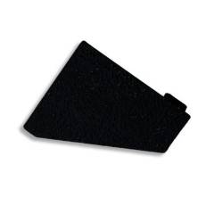 Endkappe EC110R schwarz f�r Profil CORNER18, rechts 1 STK