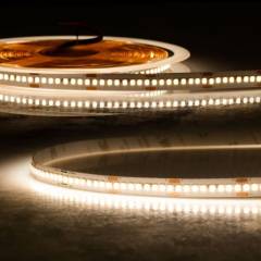 ISOLED LED Stripe 48V High-Bright 5m HEQ 22W/m, 3000K warmwei�
