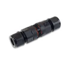 Kabelverbinder IP68, 3-polig 0.75-2.5mm� mit Federklemme, max. 250V 16A, Mantel-� 6,5-11mm
