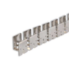Flexibles Aufbauprofil eloxiert, gezahnt, f�r NEON LED Stripe B13H13, 1m