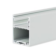LED Leuchtenprofil LAMP30 V1, Alu wei� RAL 9003 3m