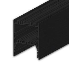 LED Leuchtenprofil LAMP40 Alu-Profil pulverbeschichtet, 3m