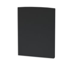 Isoled Endkappe EC115 schwarz f�r Leuchtenprofil LAMP40, 2 Stk., mit Lichtfalle