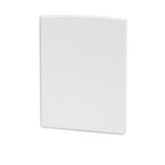Isoled Endkappe EC115 wei� f�r Leuchtenprofil LAMP40, 2 Stk., mit Lichtfalle