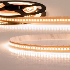 LED FC Stripe 12V DC, 10W/m, 1400lm/m, 3000K warmwei�, Ra/CRI90, 5m