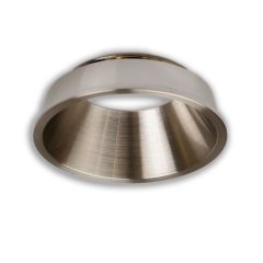 R�ckversetztes Cover f�r LED Spot & LED Modul SYS-GU10, nickel geb�rstet, UGR<12
