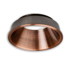 R�ckversetztes Cover f�r LED Spot & LED Modul SYS-GU10, rosegold, UGR<12