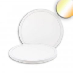 LED Deckenleuchte Slim300 PRO, 18W, wei�, rund, IP44, 3000/4000/5000K, Up&Down