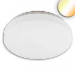LED Deckenleuchte IP64 DN410, Powerswitch 22/32W, wei� rund, ColorSwitch 3000/4000/6000K