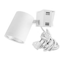 LED Strahler mit Montageb�gel und Schukostecker, 40W, 36�, 4000K, 4850lm, Ra/CRI 90, wei�