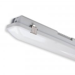 LED Wannenleuchte SL 150cm mit HF-Sensor, IP66, PowerSwitch 33-57W, 4000K, bis 8000lm