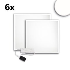 LED B�ropanel ECO Backlight Line 625mm, UGR<19, 36W, neutralwei�, 6er Set, dimmbar