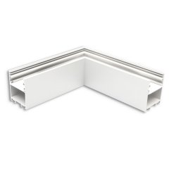 Leuchtenprofil LAMP30 V2 90� Ecke, geschwei�t, 120x120mm, wei� RAL 9003, ohne Cover