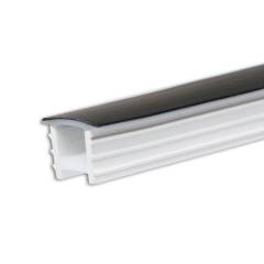 ISOLED biegbares LED Profil FLEX-COVER10 Twist+Bend, Silikon, schwarz, 5m Rolle, B:10mm