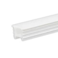 ISOLED biegbares LED Profil FLEX-COVER10 Twist+Bend, Silikon, wei� opal, 20m Rolle, B:10mm