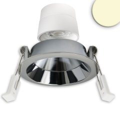 Schwenkbarer LED B�ro-/Einbaustrahler Back68, 5W, CRI90, warmwei�, rund, UGR<12, dimmbar