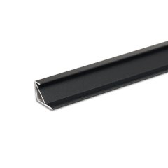 Schrankprofil FURNIT10 WARDROBE f�r LED Stripes, Alu, schwarz, RAL9005
