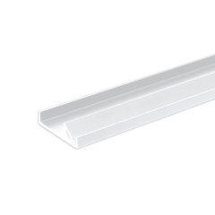 Regalkantenprofil FURNIT10 SHELF f�r LED Stripes, 19mm, Alu-wei�, RAL9010