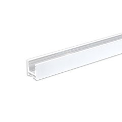 Isoled Vorhangprofil, Alu-Profil,  Curtain10 ONE FLAT, wei� RAL 9010, 2m