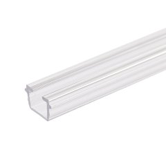 Gardineneinsatz klar, Innenma�e B=9.7 H=6.5mm Schlitz 6mm, 1m