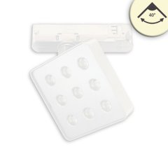 3-Phasen-Strahler MATRIX, 20W, 40� Akzent, wei�, 4000K neutralwei�, UGR<19, DALI dimmbar
