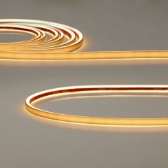 Steckerfertiger LED Stripe NEON940 MiniAmp Black 24V, 7W, 4000K neutralwei�, 2,5m gerollt, 400LED/m