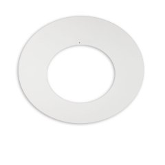 Isoled Adapterring wei� f�r Lochausschnitte, Innen� 165mm - Au�en� 300mm