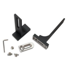 Wandausleger f�r Isoled Vorhangprofile, lang, 2 Stk., schwarz