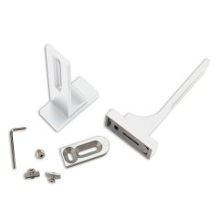 Wandausleger f�r Isoled Vorhangprofile, lang, 2 Stk., wei�