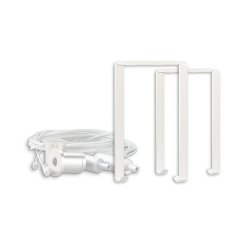 Montageb�gel Z65 f�r Leuchtenprofil HALON inkl. Abh�ngung, Seil, 2 St�ck, wei�