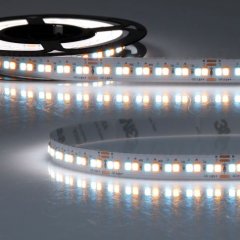48V LED Streifen CCC Amber + SkyBlue 10+10W, B: 10mm, 5m/10m