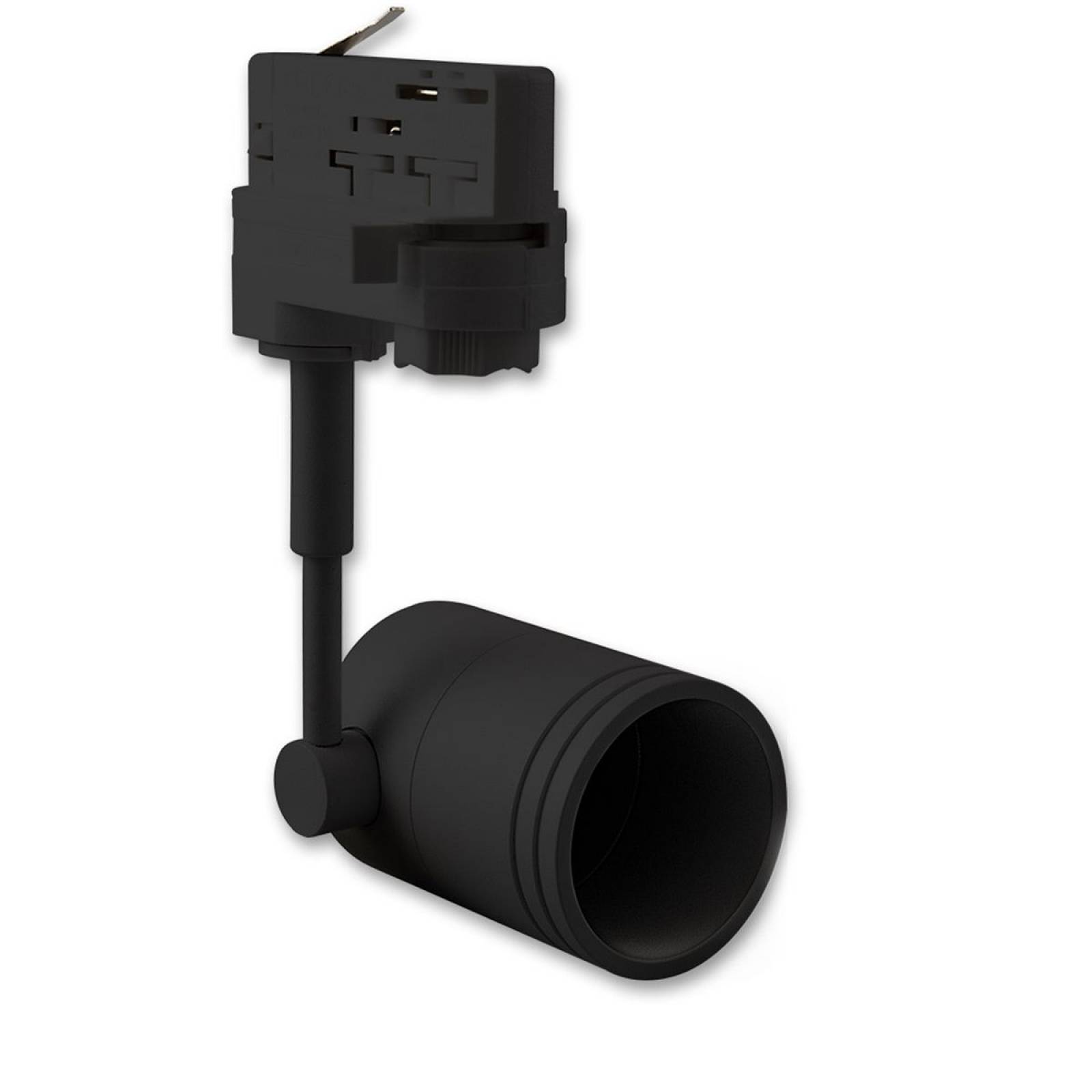 ISOLED 3-Phasen Schienen-Spot f�r GU10-Leuchtmittel schwarz