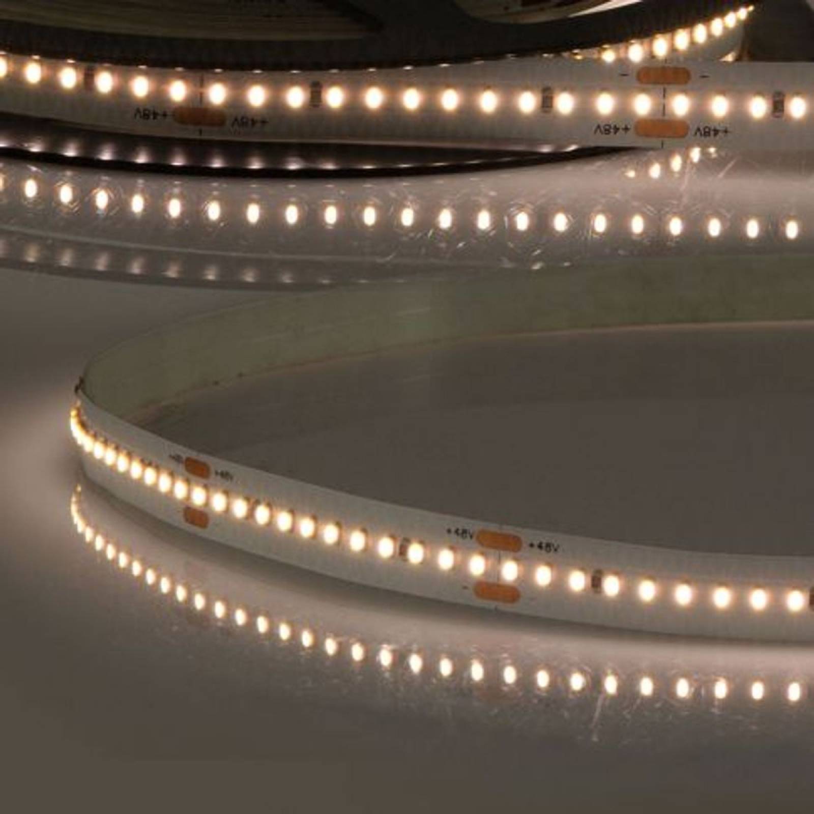 ISOLED 48V LED Stripe Linear CRI90+, 13W/m, 3000K warmwei�, 20m