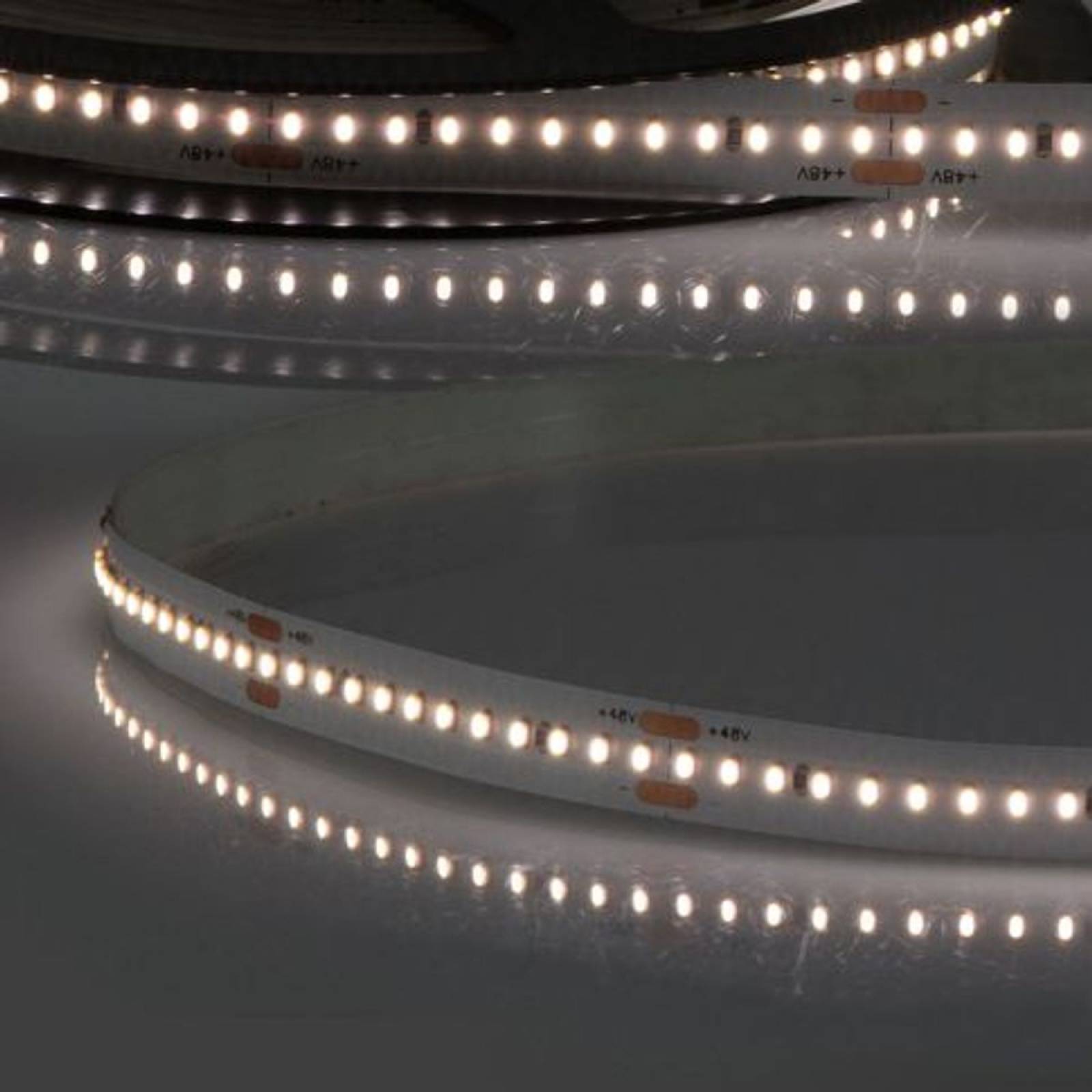 ISOLED 48V LED Stripe Linear CRI90+, 8W/m, 4000K neutralwei�, 30m