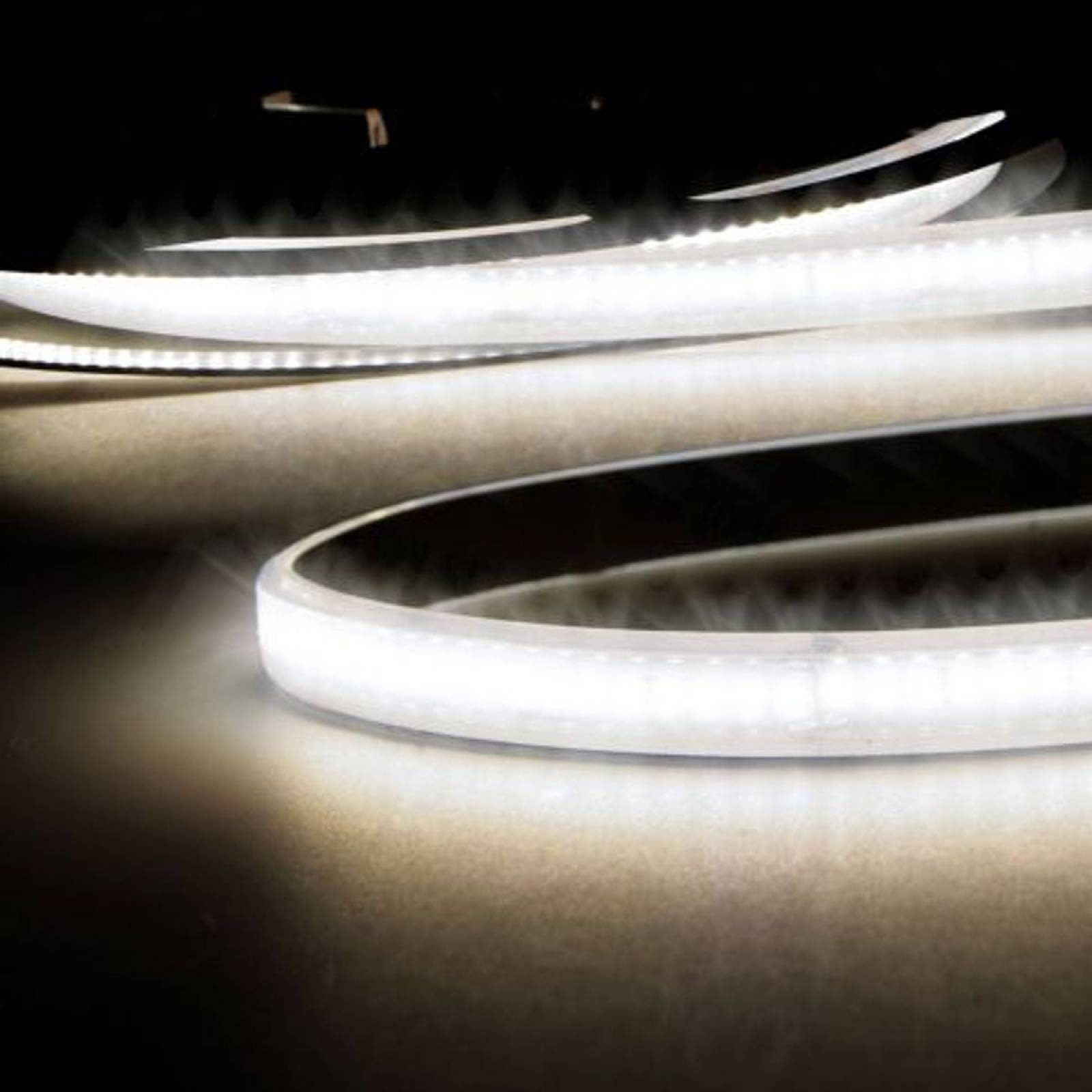 ISOLED 48V LED Stripe Linear CRI90+, 8W/m, AQUA IP68, 4000K neutralwei�, 30m